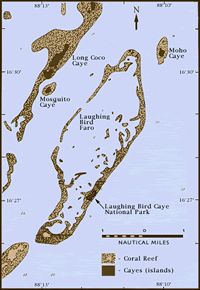 Laughing Bird Caye National Park